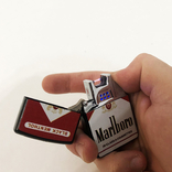 Электрозажигалка дуговая от USB Мальборо сенсорная на аккумуляторе, фото №5
