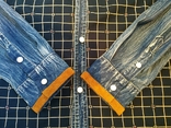 Сорочка джинсова комбінована LUVUK p-p S-XS, фото №7