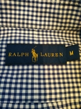 Сорочка дрібна клітка RALPH LAUREN коттон р-р М (відмінний стан), фото №9