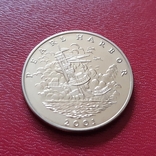 Ліберія, Перл Харбор, 5 доларів, мідно-нікель, 2001 рік, фото №3