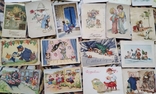 33 дитячі листівки СРСР і Європи 50-70 років., фото №8