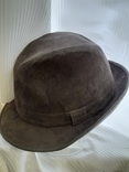 Шляпа замшевая винтажная Chic, фото №2