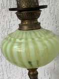 Старинная лампа в модерне бронзовая, фото №10