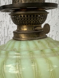 Старинная лампа в модерне бронзовая, фото №11