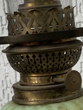 Старинная лампа в модерне бронзовая, фото №12