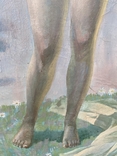 Александрочкин Ю.М. (1937-1997), Нежное Утро, размер холста 160-80 см, работа 1980 года, фото №7