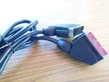 Skart to Scart cable, length 1.3 meters, photo number 3