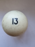 Счастливый бильярдный шар номер 13, фото №3