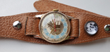 Часы Зим Чапаев на ремешке, анодированый корпус, фото №3