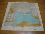 Бортовая аэронавигационная карта "Киев" СССР 1953 года, фото №2