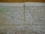Бортовая аэронавигационная карта "Киев" СССР 1953 года, фото №10