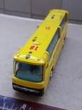 Металл.Модель автобуса FOOT TRACK инерционный,длина 19 см., фото №8