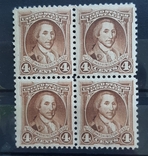 1932 р. 4 с. США. КВ. MNH, фото №2