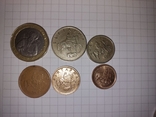 Набор монет монета Евроцент Евро Германия Болгария Венгрия Польша Беларусь Израиль, фото №9