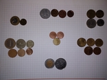 Набор монет монета Евроцент Евро Германия Болгария Венгрия Польша Беларусь Израиль, фото №2