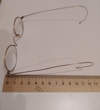 Вінтажні, позолочені окуляри, фото №5