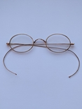 Вінтажні, позолочені окуляри, фото №2