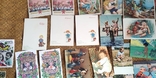 52 радянські та зарубіжні дитячі листівки 50-70-х років. Майже всі читабельні., фото №4
