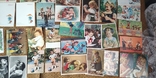 52 радянські та зарубіжні дитячі листівки 50-70-х років. Майже всі читабельні., фото №7