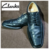 Мужские кожаные туфли Clarks ( р 42 / 29 см ), photo number 2