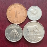 Малаві, 4 монети, 1964 - 1967 рік, Малавійський фунт, фото №3