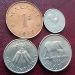 Малаві, 4 монети, 1964 - 1967 рік, Малавійський фунт, фото №5