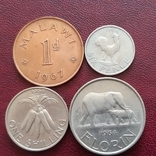 Малаві, 4 монети, 1964 - 1967 рік, Малавійський фунт, фото №7