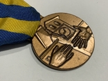 Медаль Рятувальника 1976 рік Італія, фото №3