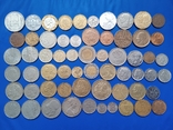 Монеты мира 61 шт, фото №2