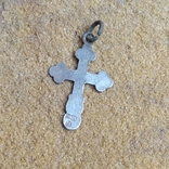 Крест серебро 84 проба, царизм ,хрест срібло, photo number 3