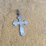 Крест серебро 84 проба, царизм ,хрест срібло, photo number 4