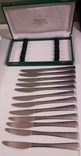 Набор столовых ножей SELECT CHATET 2 et 4 Rue de Brest LYON времён СССР, фото №12