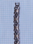 Срібний,жіночий браслет., фото №6