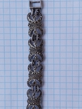 Срібний,жіночий браслет., фото №8