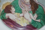 Настенная керамическая Икона Мария с Иисусом (№912), фото №3