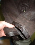 Женская кожаная куртка с поясом DESIGNER S. Дания. 52р. Лот 745, фото №6