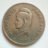 Французские Афар и Исса 100 франков 1970 г., фото №5