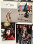Лот журналов kinfolk, La Boussole, GQ, Harper's Bazaar, Suitcase, Vanity fair, фото №4