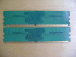 Две планки ОЗУ DDR 2 1GB, фото №3