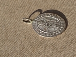 Черниговская Божья Матерь Святой Феодосий Черниговский нательная иконка серебро, фото №7