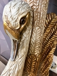 Консоль "Лебедь", резьба, мрамор. кон XIX ст., фото №12