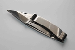 Складной нож-зажим для денег Silver (1408), photo number 3