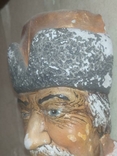 Зима Новый Год Дед Мороз настенный декор маска гипс, photo number 5
