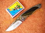 Нож складной Ri Mei Frame Lock сталь 440С клипса, фото №2