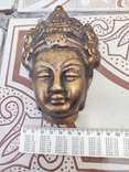 Маска Индийской богини из латуни, фото №8