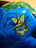 Мяч с автографами Сборной Украины по футболу, фото №8