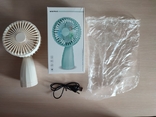 Портативный ручной-настольный мини вентилятор Mini Fan 6601, фото №8