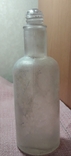 Старая парфюмерная бутылочка флакон высокий, клеймо, фото №2