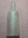 Старая парфюмерная бутылочка флакон высокий, клеймо, фото №6