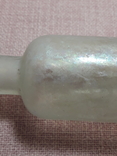 Старая парфюмерная бутылочка флакон высокий, клеймо, фото №9